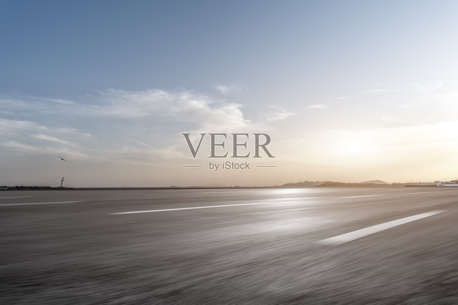 户外高速公路和自然风光照片摄影图片