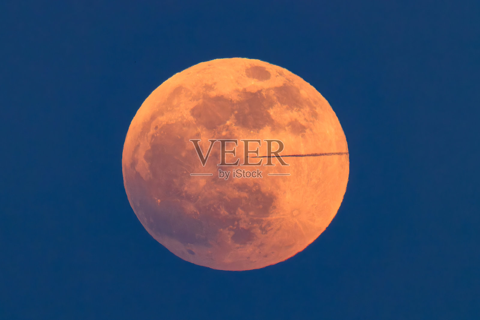 血月月全食照片摄影图片