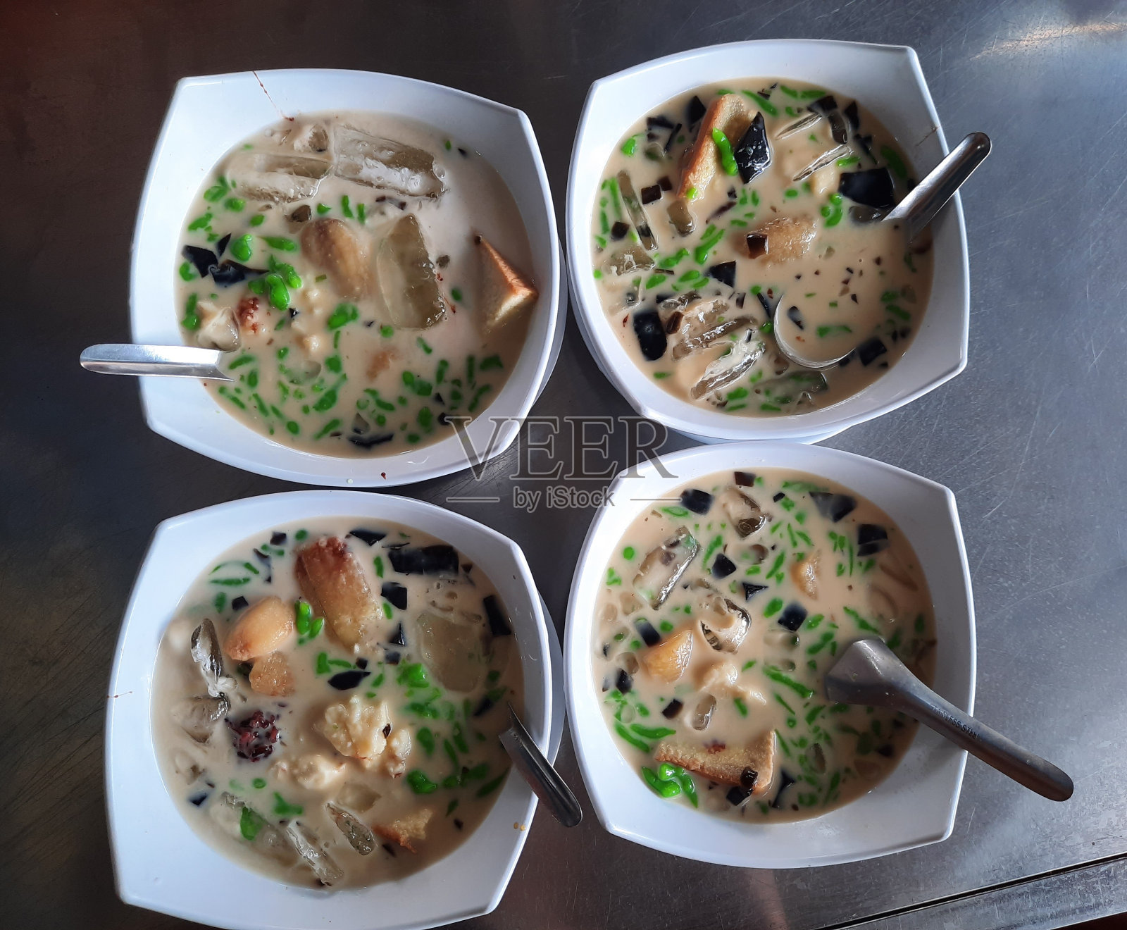 印尼人称之为“冷果盘”照片摄影图片