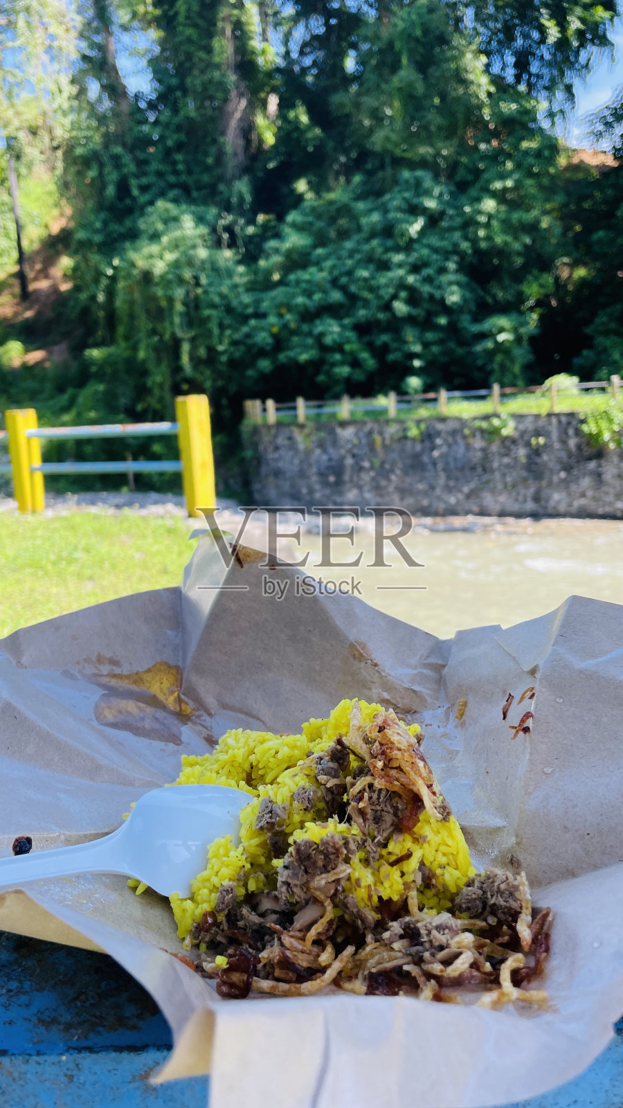 黄米饭照片摄影图片