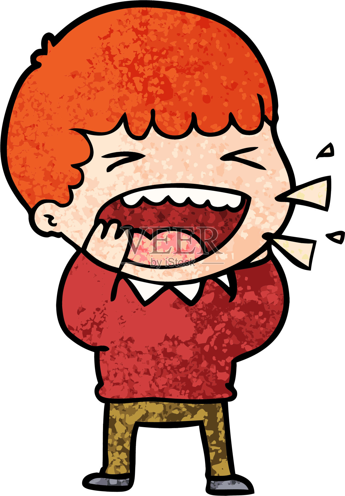 卡通笑人设计元素图片