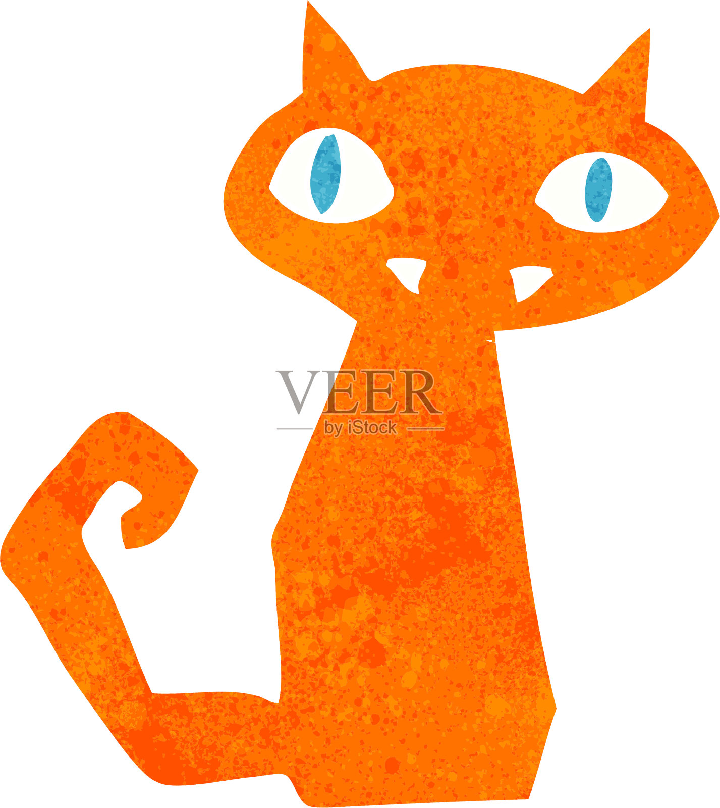 卡通猫设计元素图片