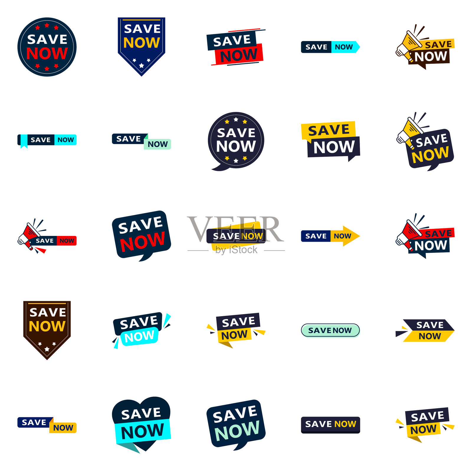 25个创新的印刷横幅插画图片素材