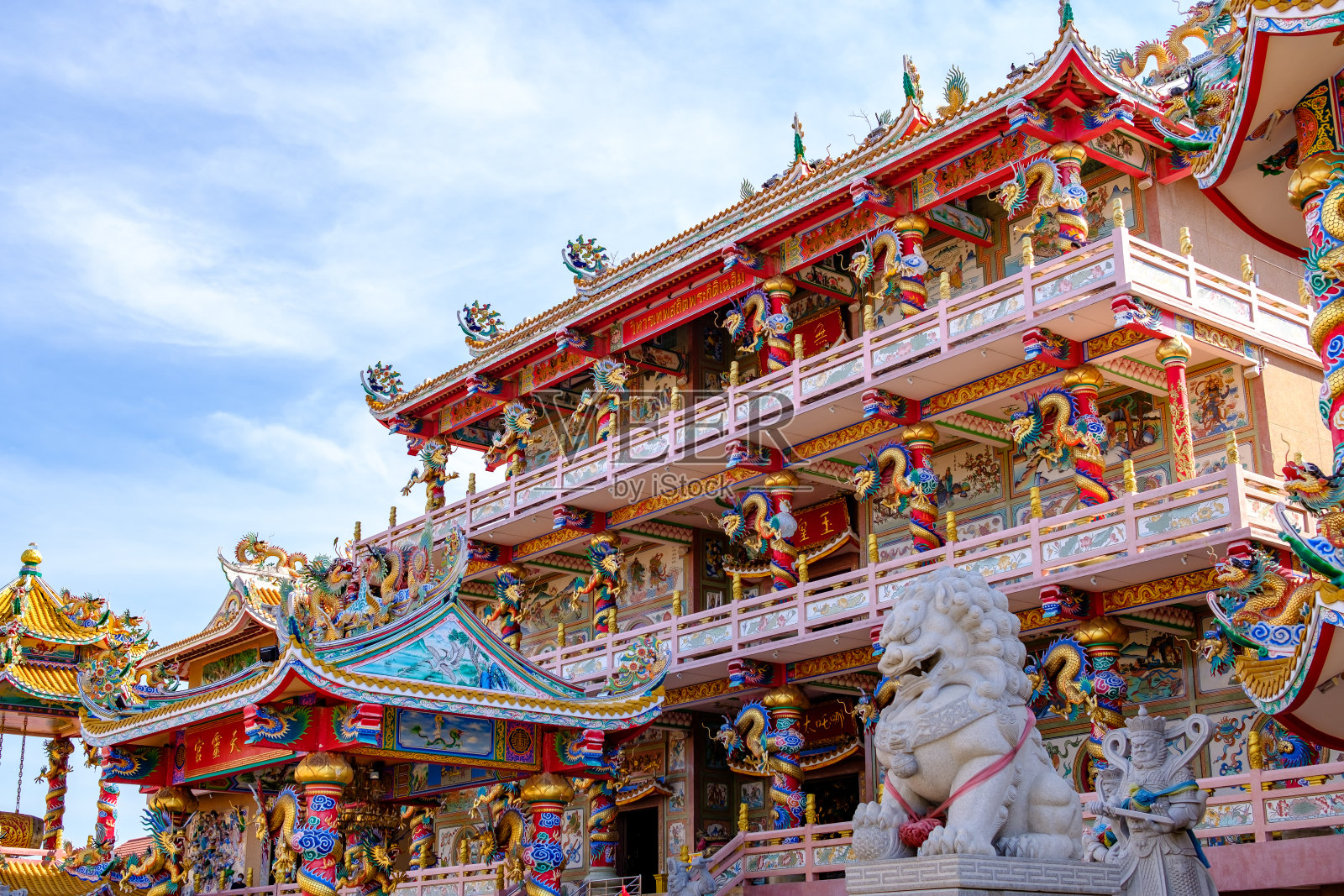 Najasa 太极神社，西拉，春武里府，泰国照片摄影图片