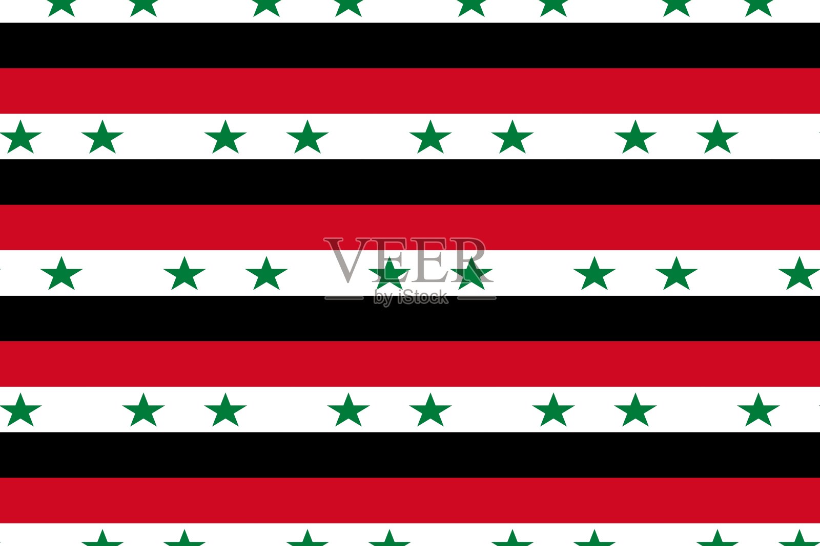 叙利亚国旗颜色的几何图案叙利亚的颜色插画图片素材