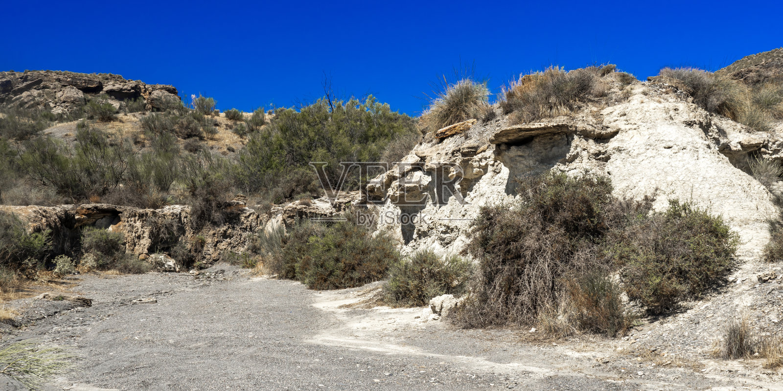 Tabernas Desert Nature Reserve, Almería, Spain照片摄影图片