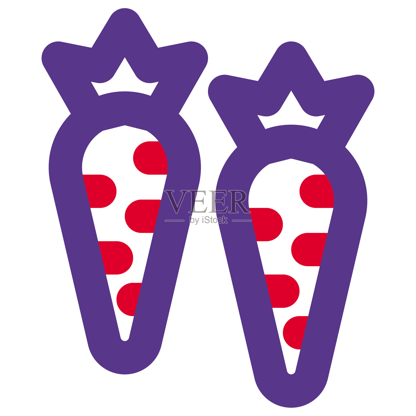 胡萝卜是一种营养丰富的根类蔬菜设计元素图片