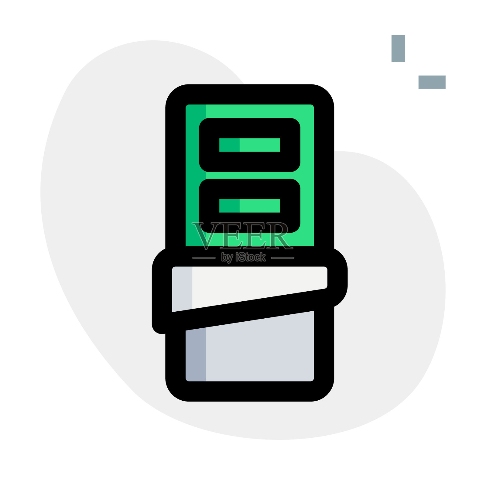 黑色美味的巧克力包装纸图标素材