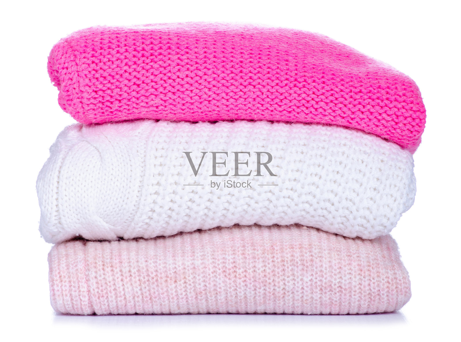 叠好毛衣，保暖衣物照片摄影图片