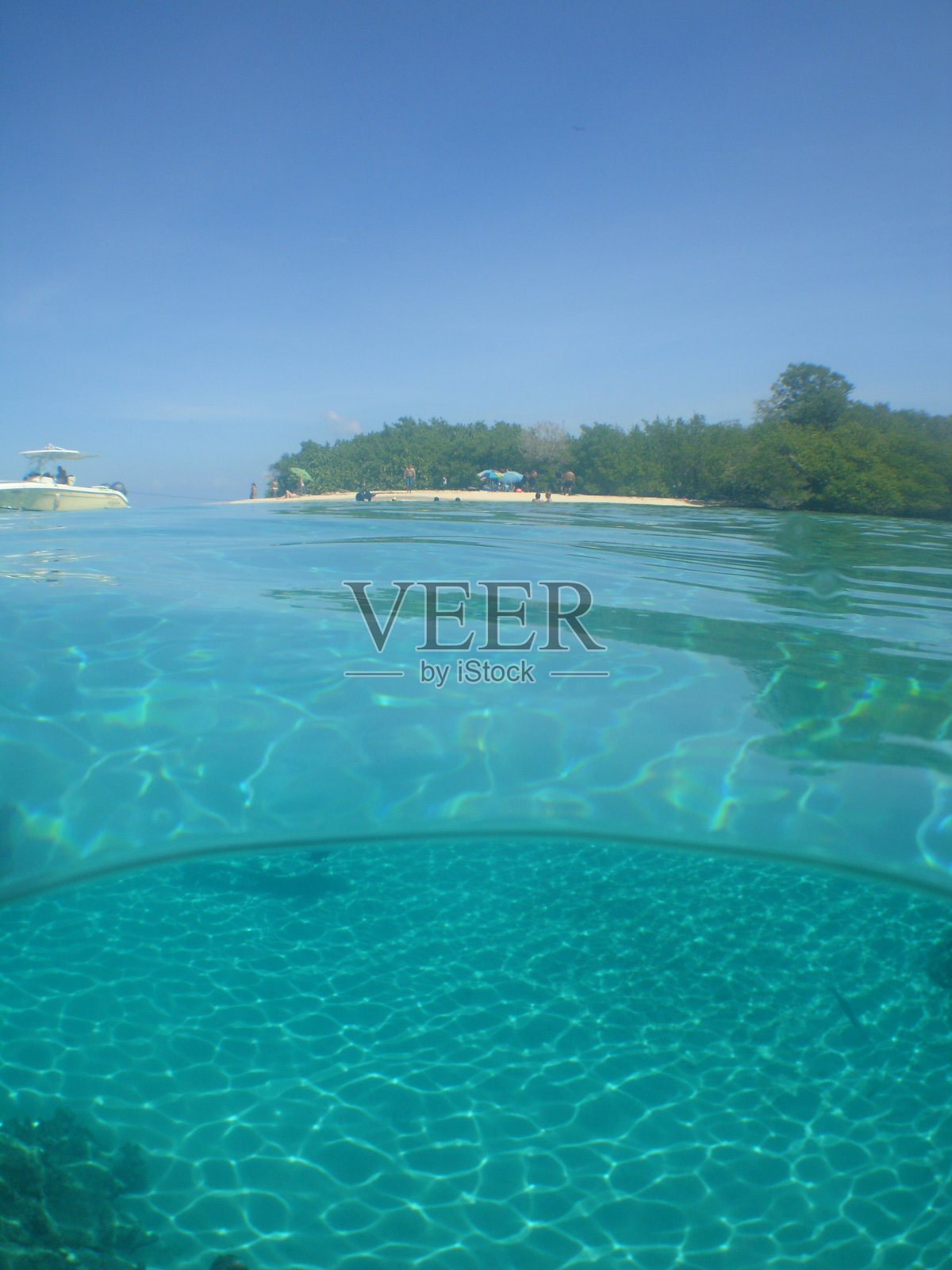 潜水员正在探索珊瑚礁照片摄影图片