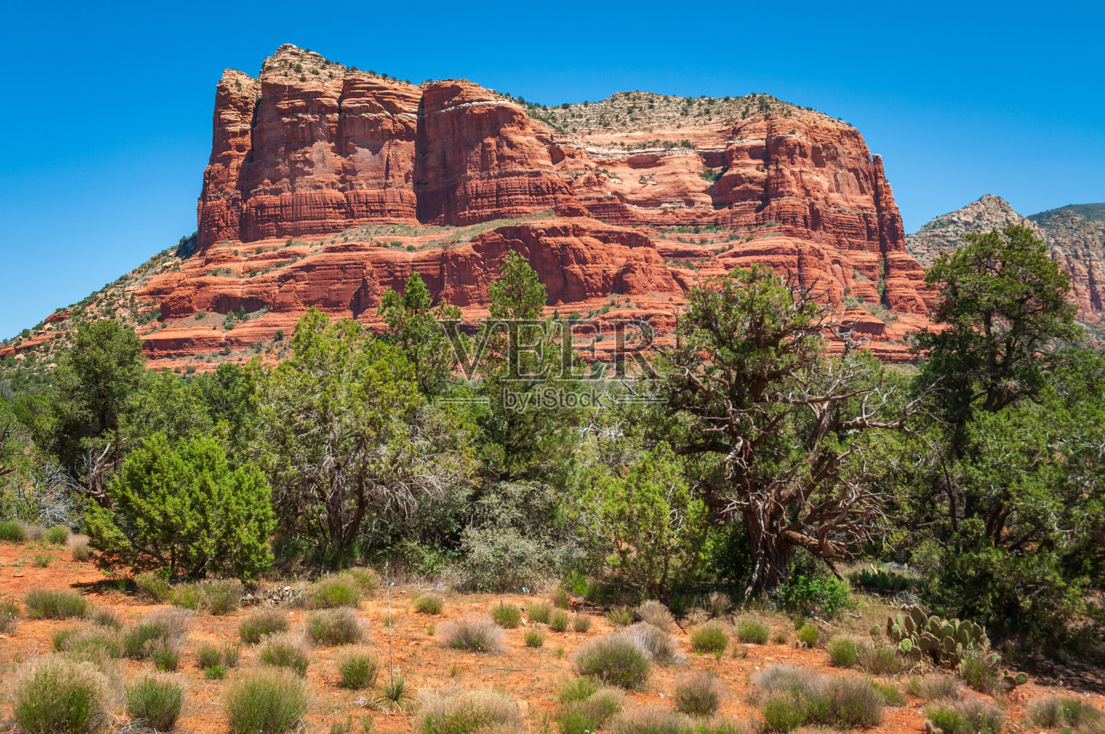 亚利桑那州的塞多纳高丘照片摄影图片