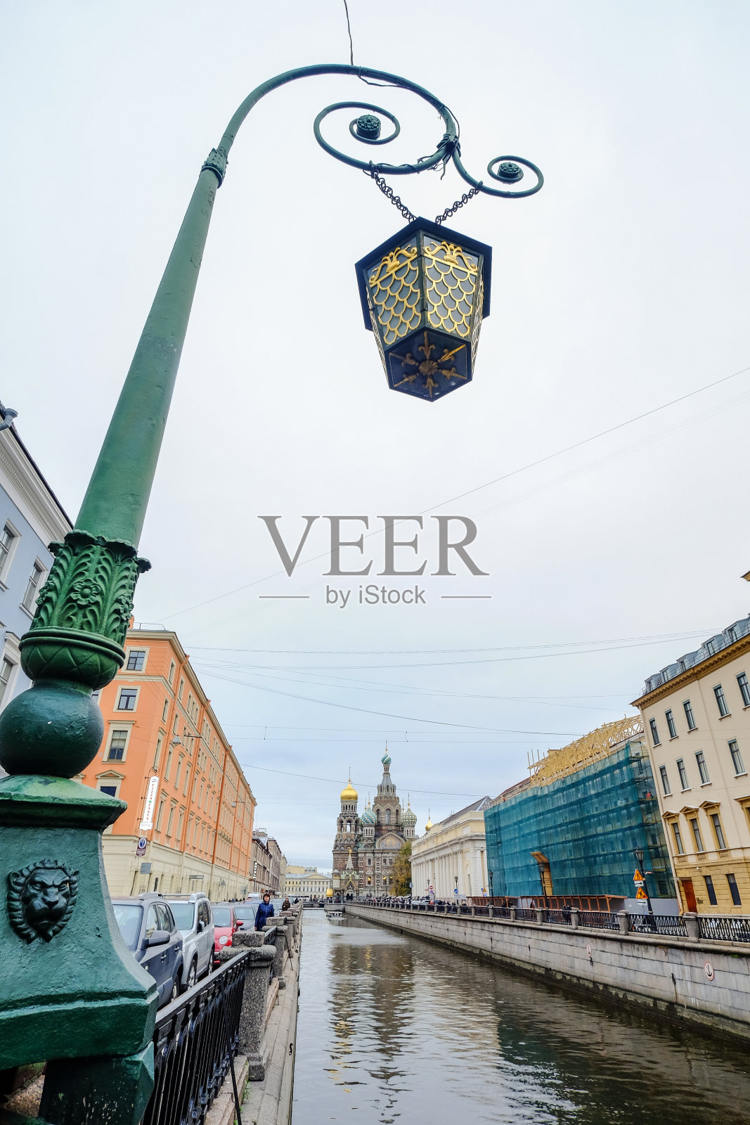 复古灯柱照片摄影图片