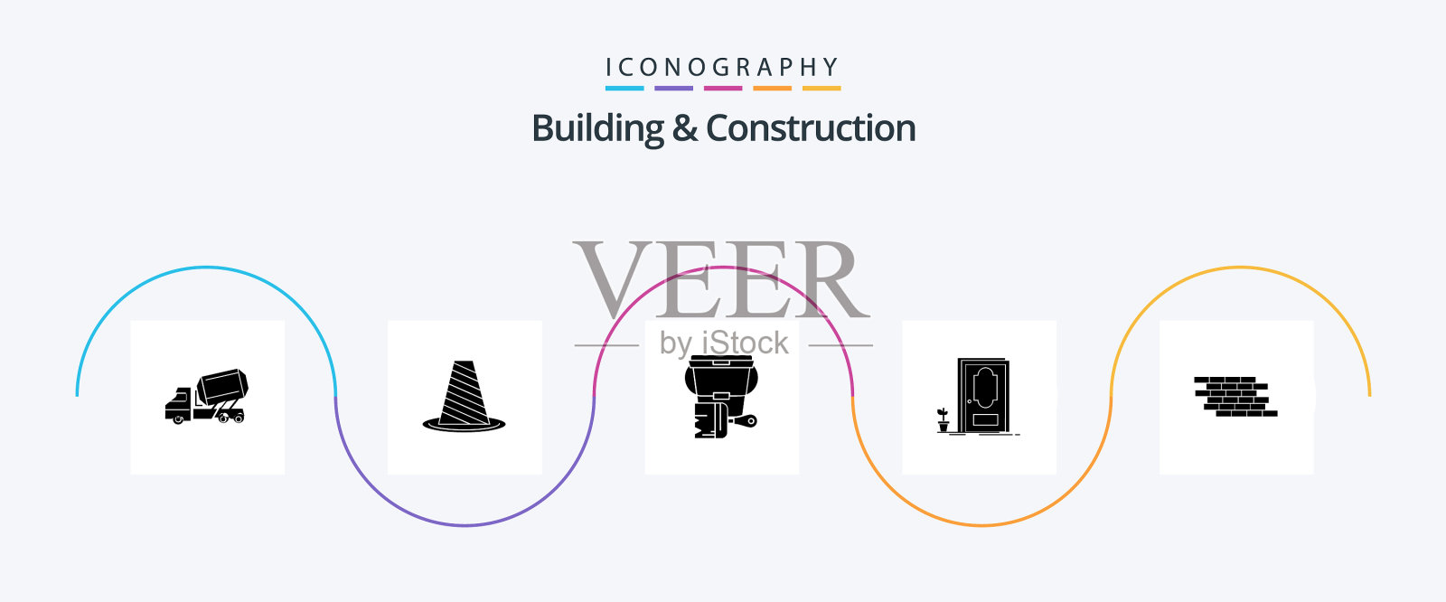 建筑和建筑符号5图标包图标素材