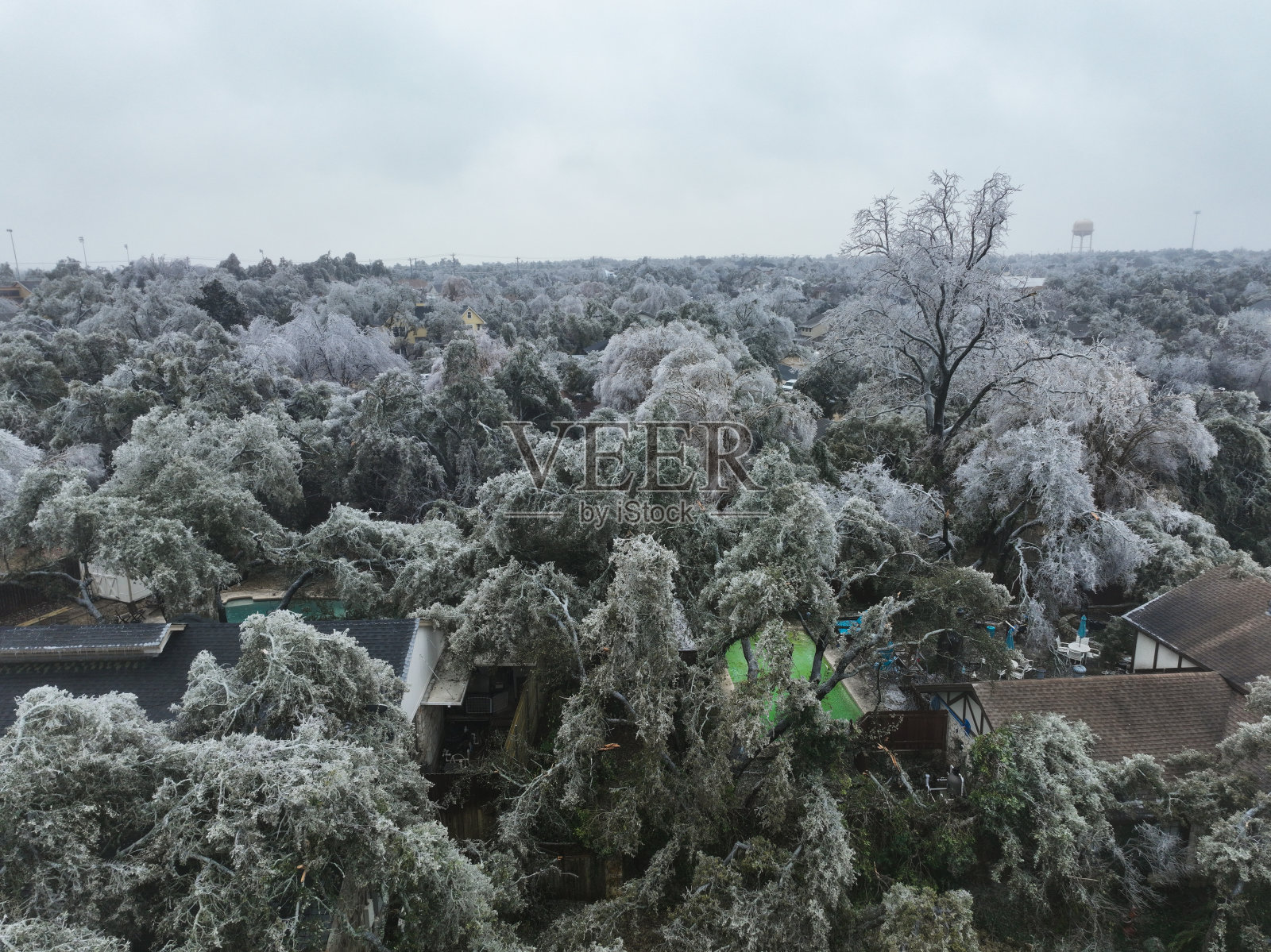 不祥的冰雪覆盖景观照片摄影图片