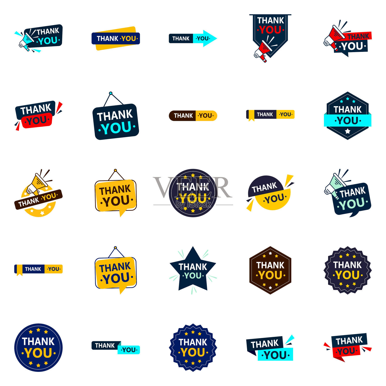 25个高质量的感恩设计插画图片素材