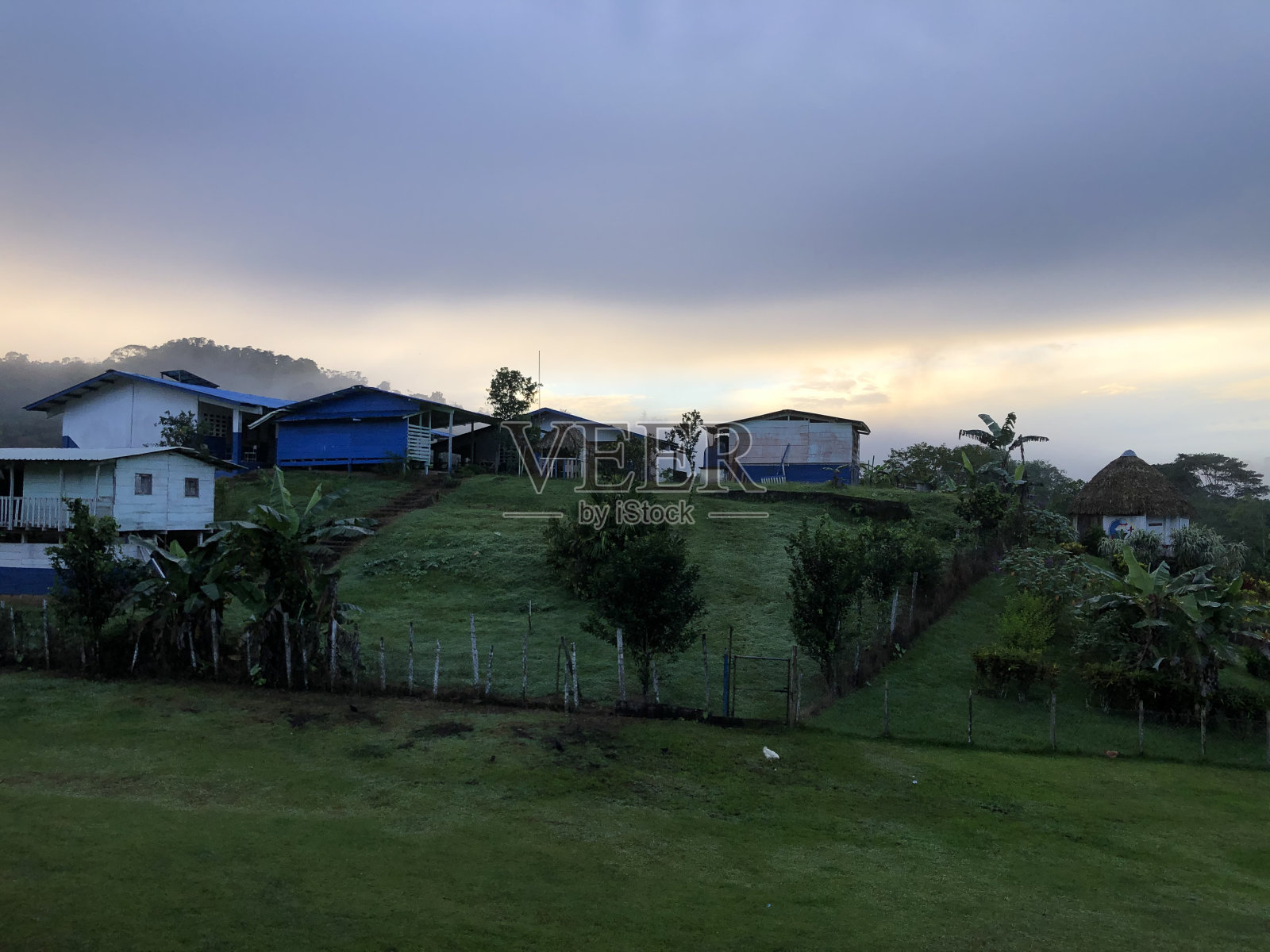 巴拿马农村社区照片摄影图片