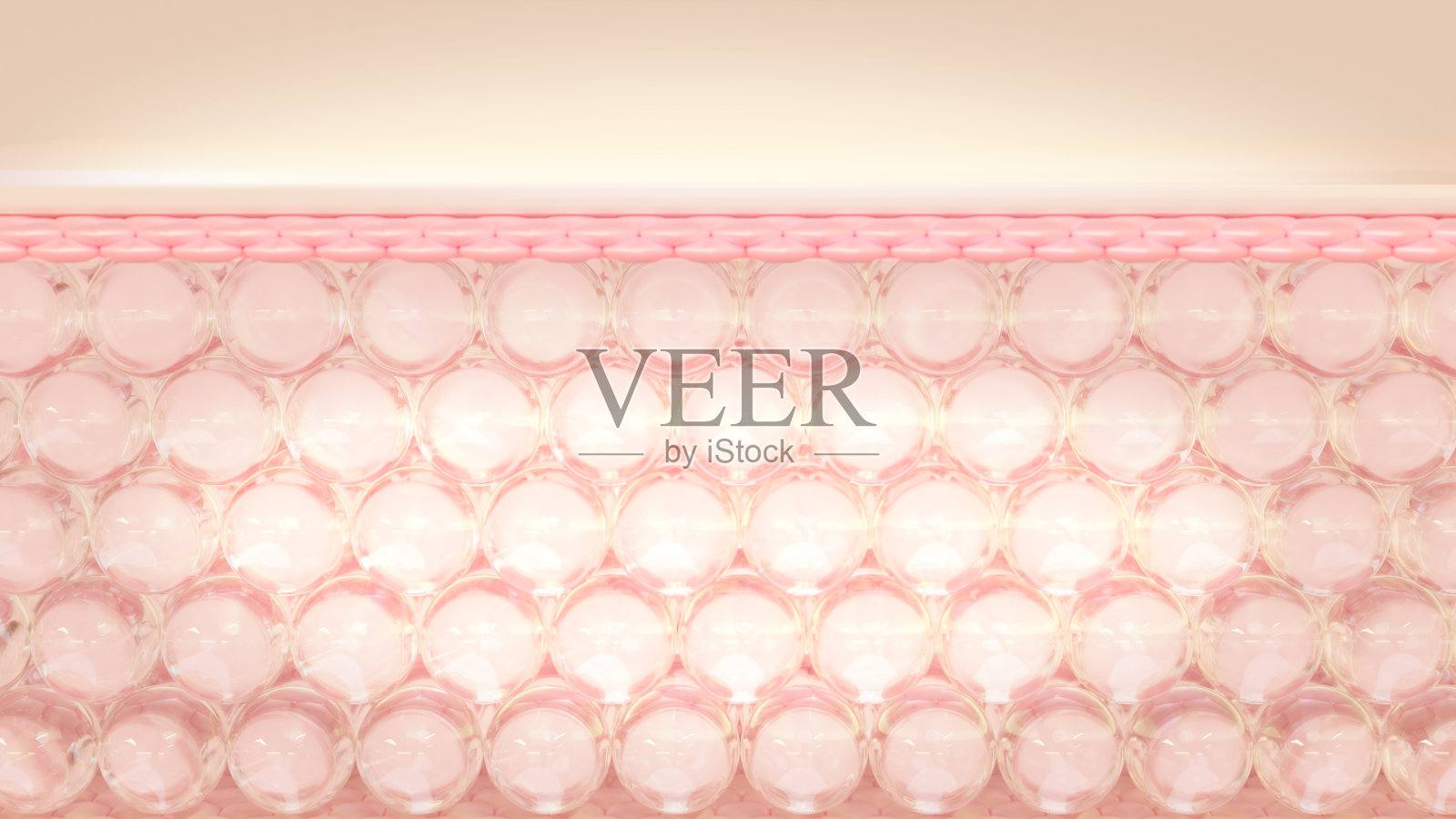 皮肤微结构的3D渲染层照片摄影图片