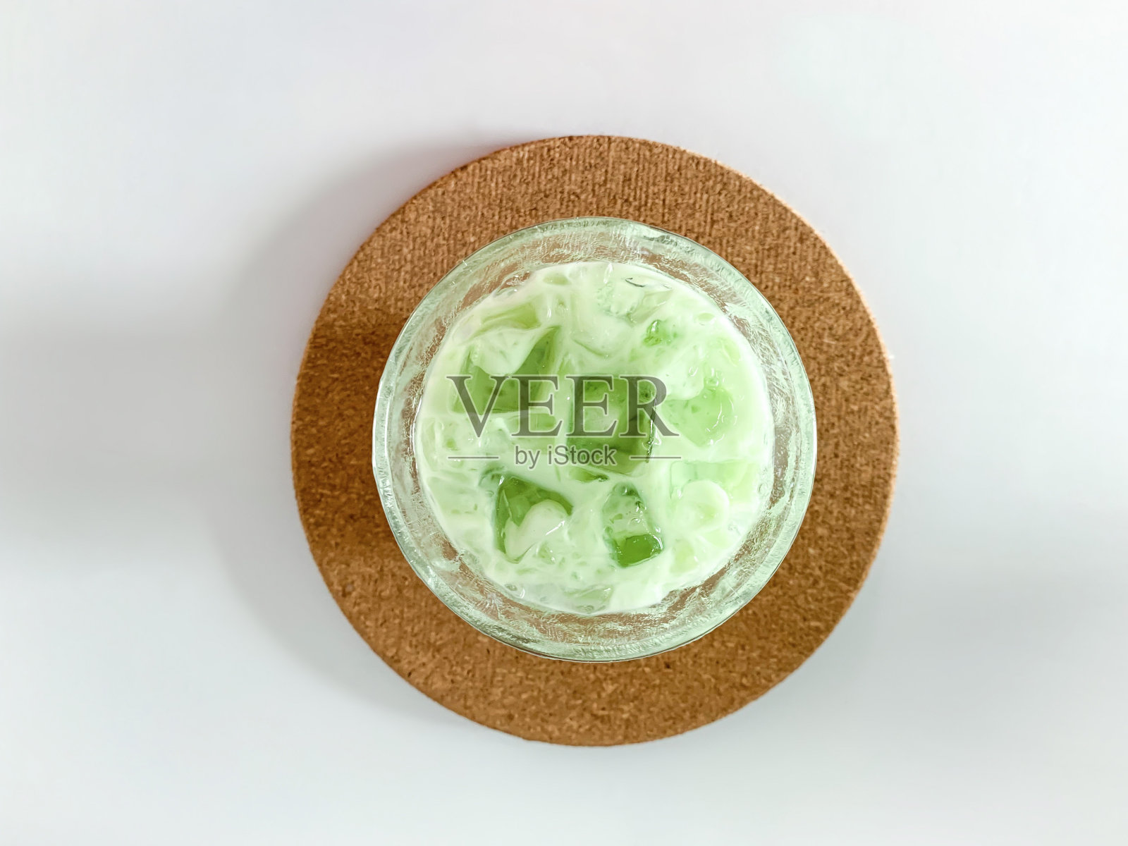 冰抹茶绿茶照片摄影图片