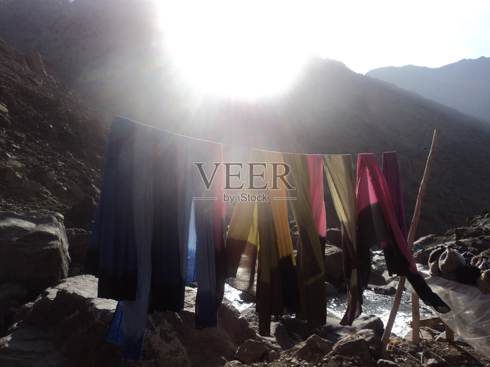 储存在空中照片摄影图片