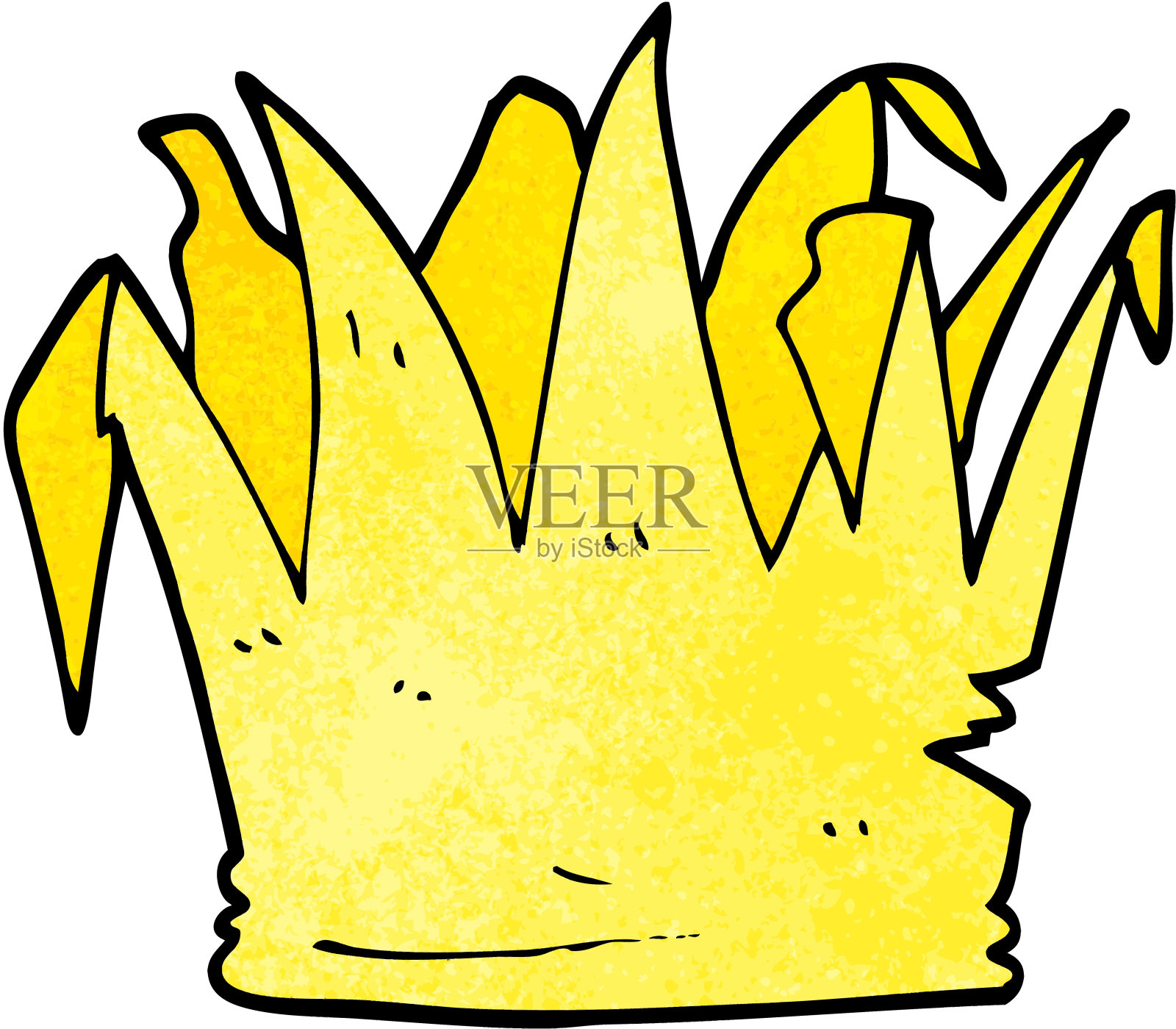 卡通涂鸦圣诞饼干帽设计元素图片