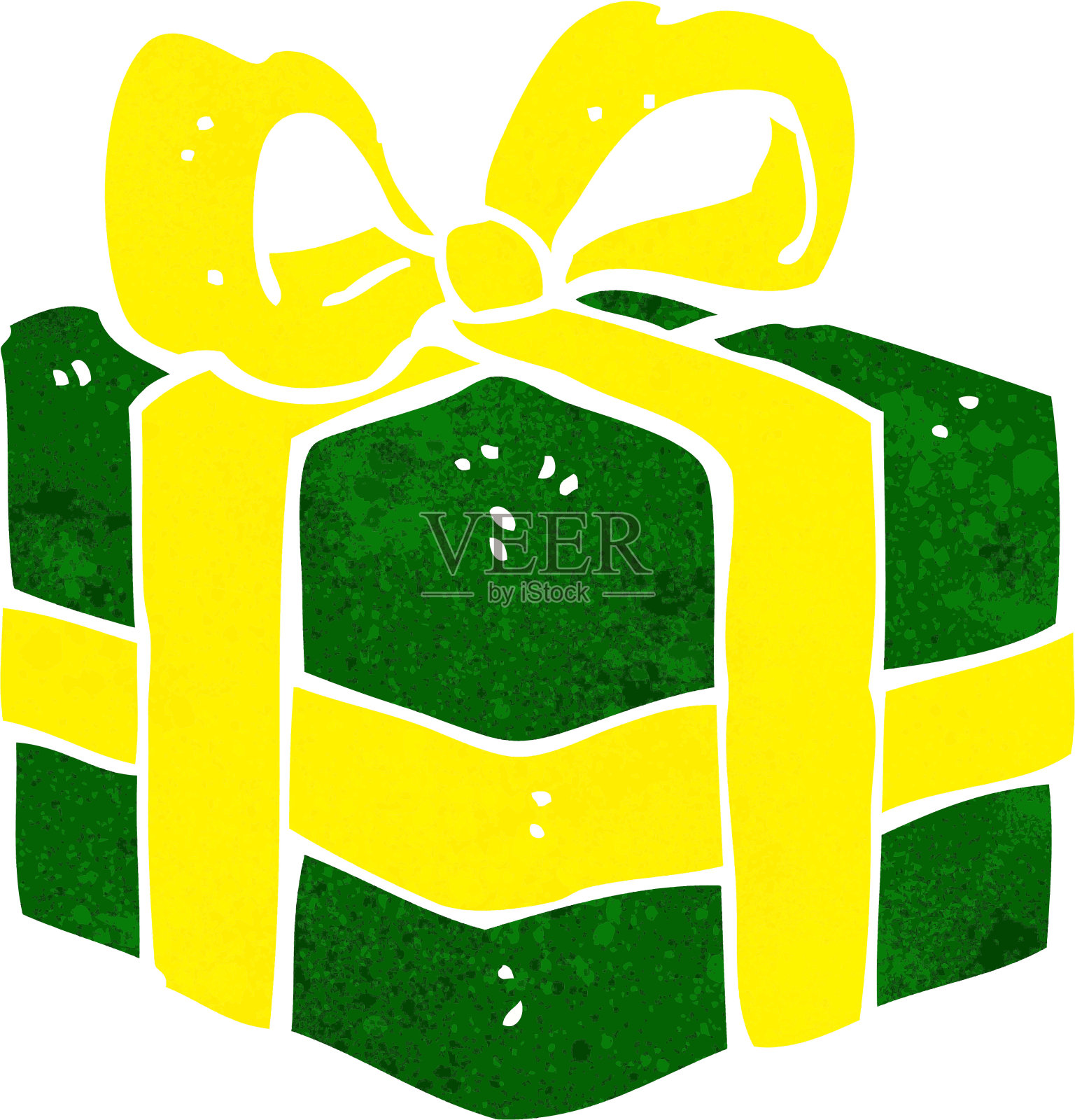 卡通圣诞礼物插画图片素材