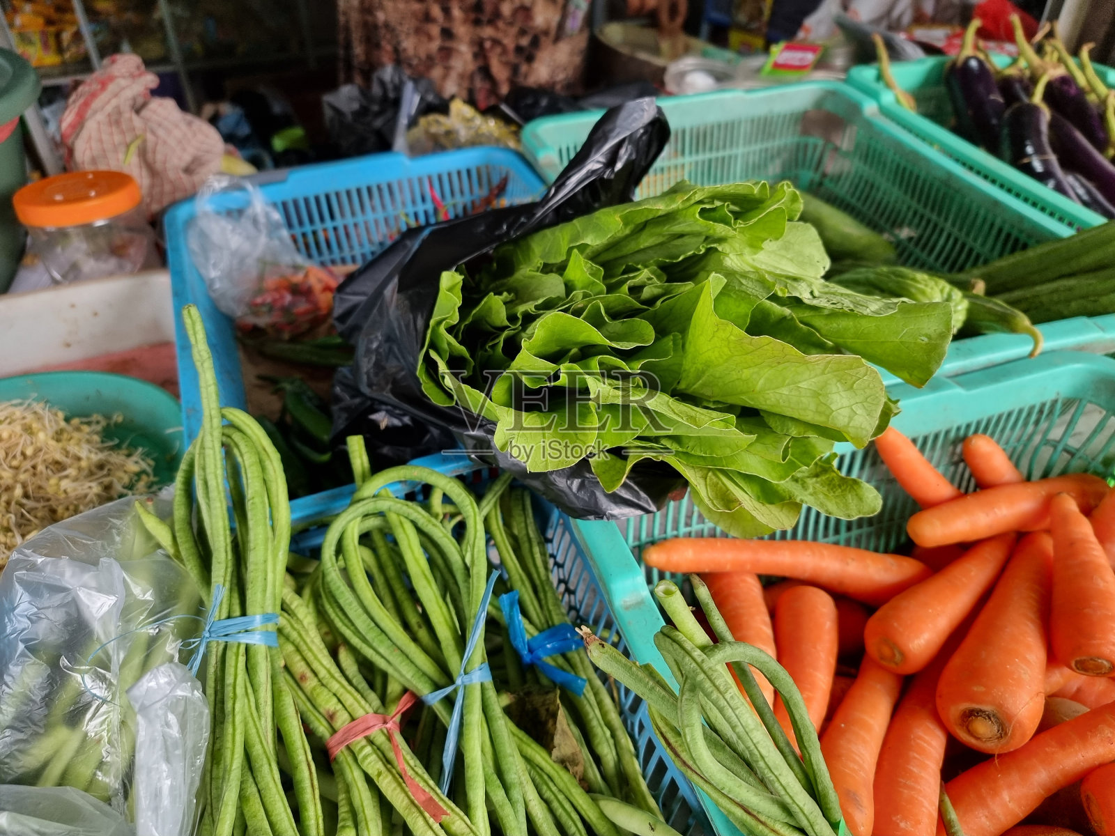 传统菜贩照片摄影图片