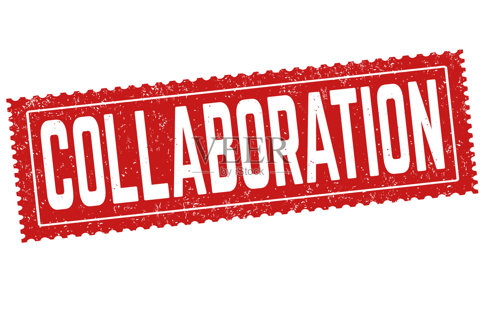 合作垃圾橡皮图章设计元素图片