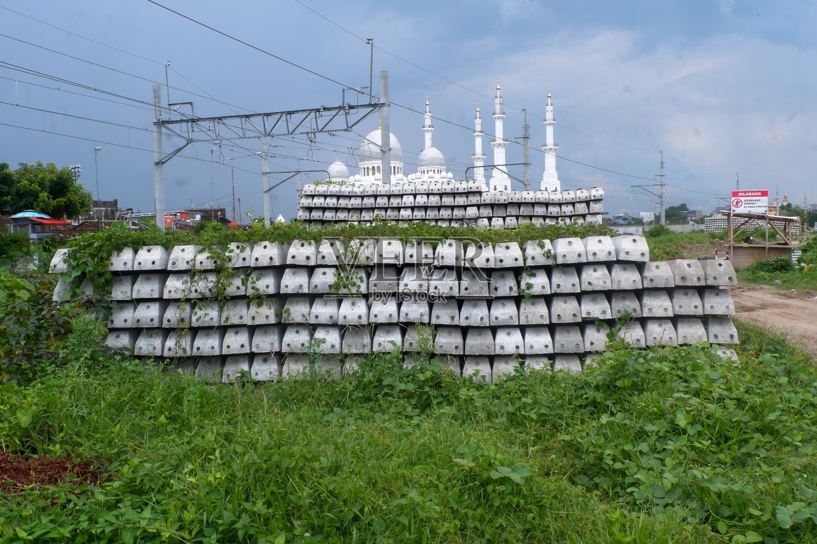 铁路枕木照片摄影图片