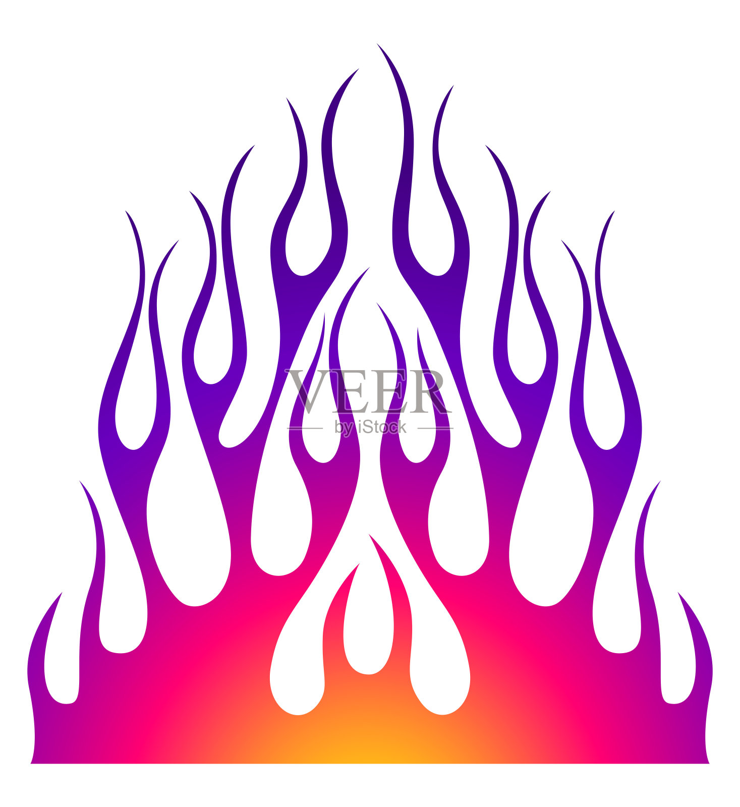 速度火焰跑车贴花乙烯贴纸。赛车部落火火焰矢量艺术图形。汽车顶盖、引擎盖、引擎盖等车辆装饰。设计元素图片