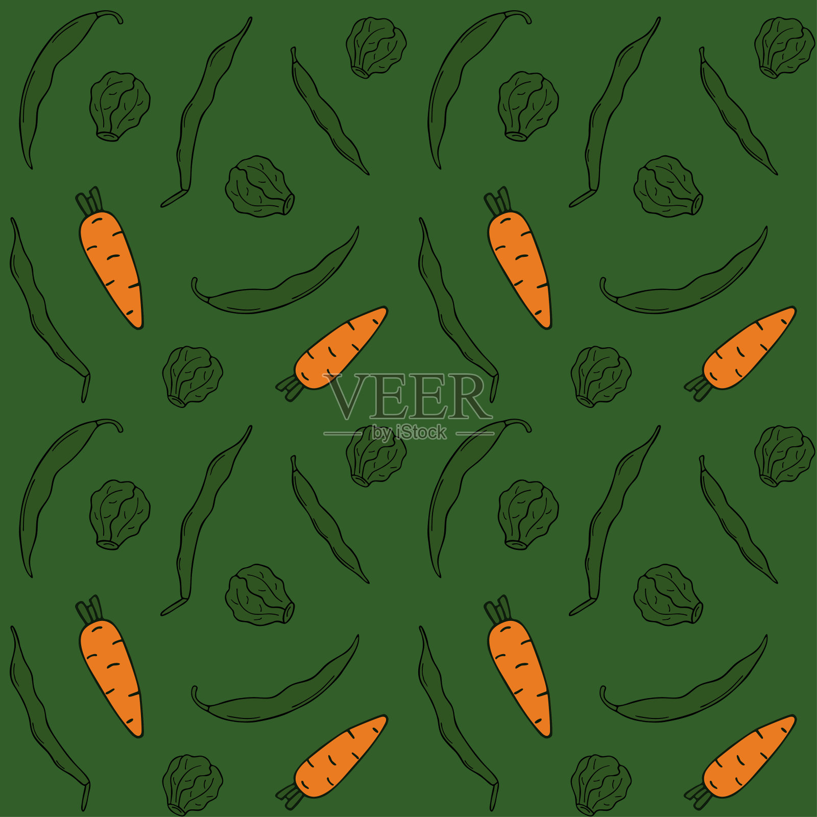 无缝模式插画图片素材