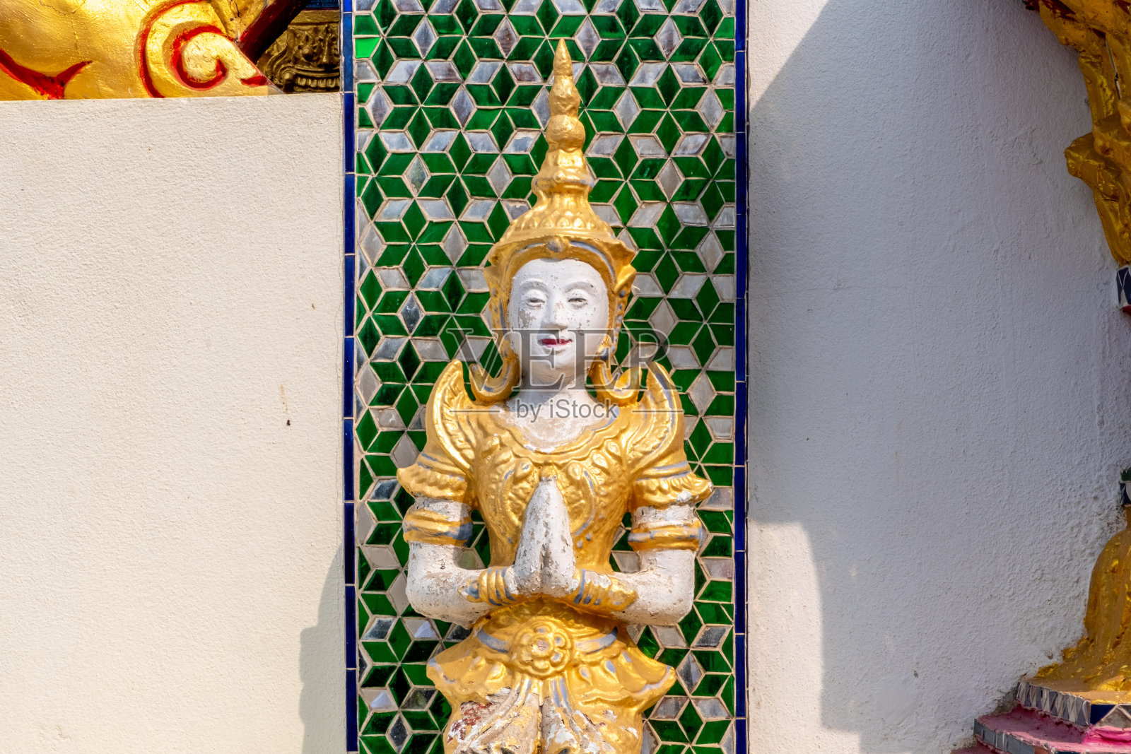 泰国佛寺的法令照片摄影图片