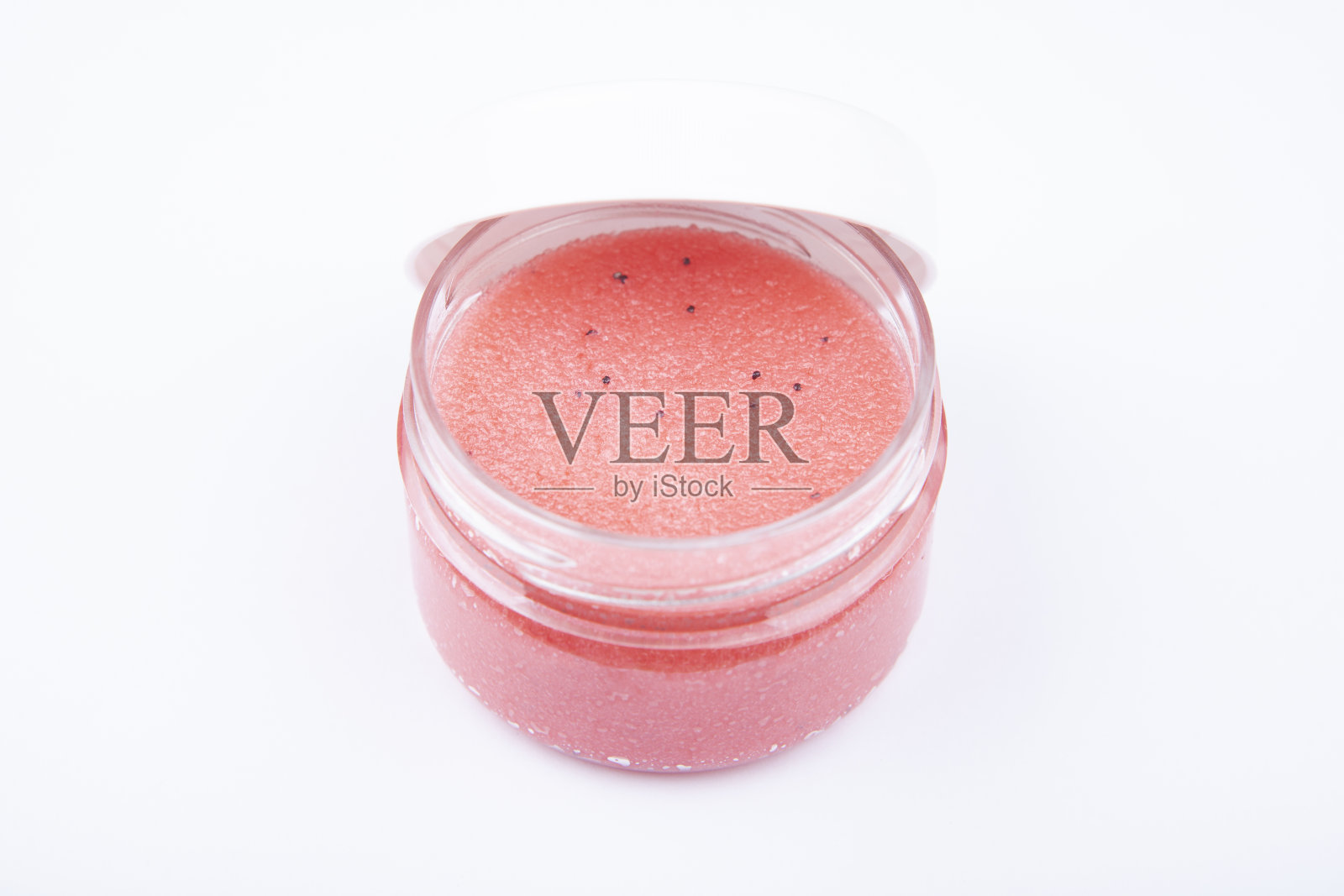 图像的糖擦洗白色背景照片摄影图片