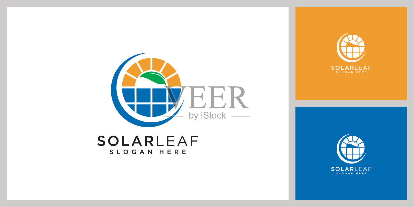 太阳能标志设计矢量，太阳能标志插画图片素材