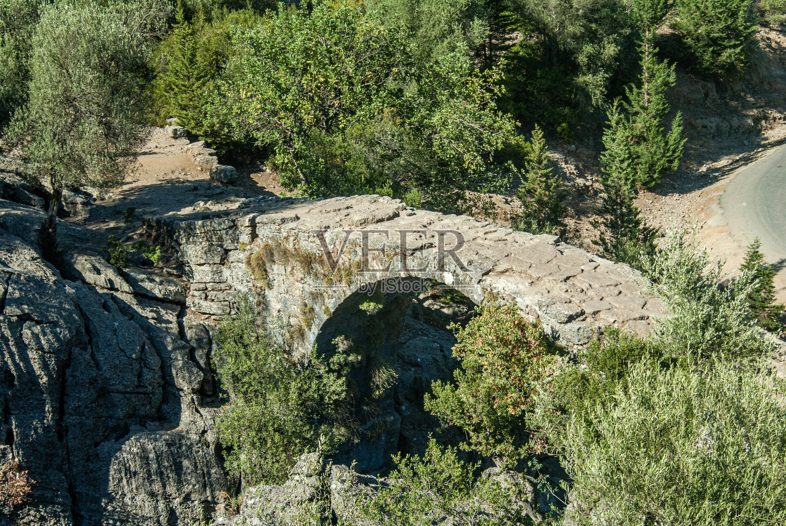 Selge Ancient City - Büğrüm Bridge照片摄影图片