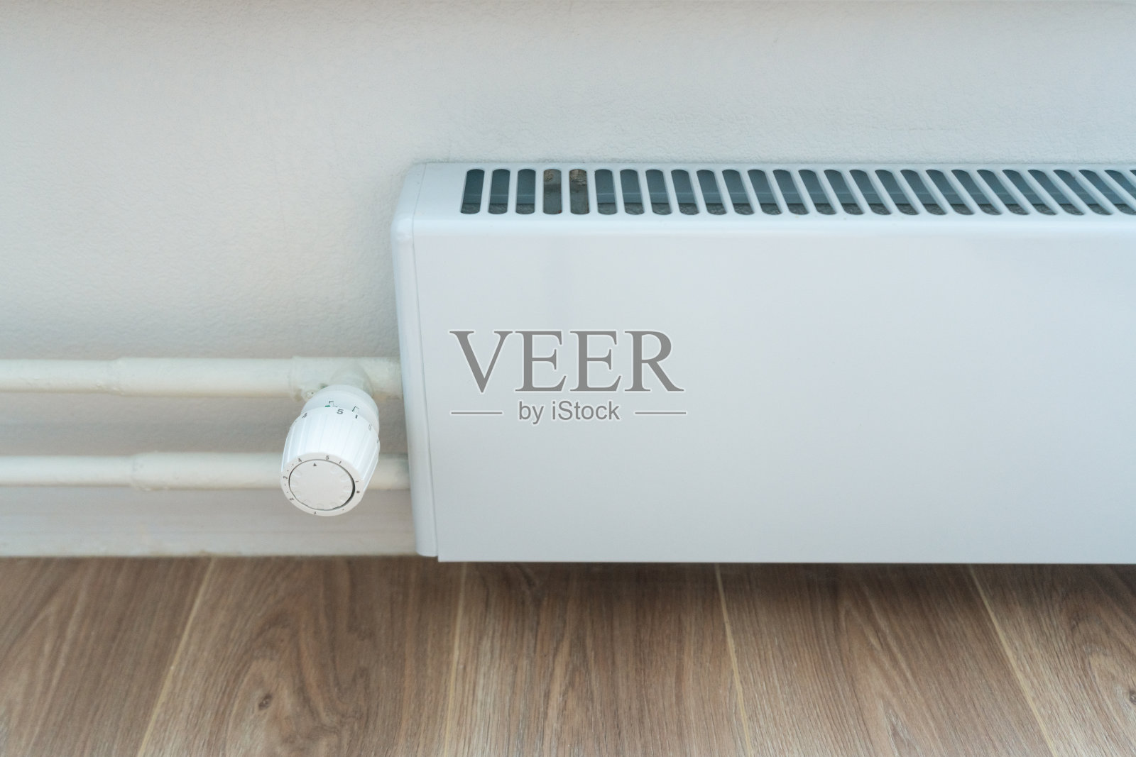 公寓里的暖气片特写照片摄影图片