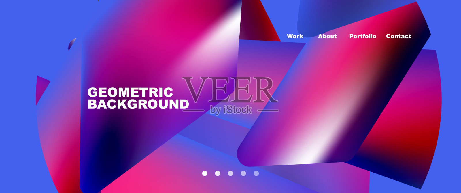 登陆页面背景模板摘要插画图片素材