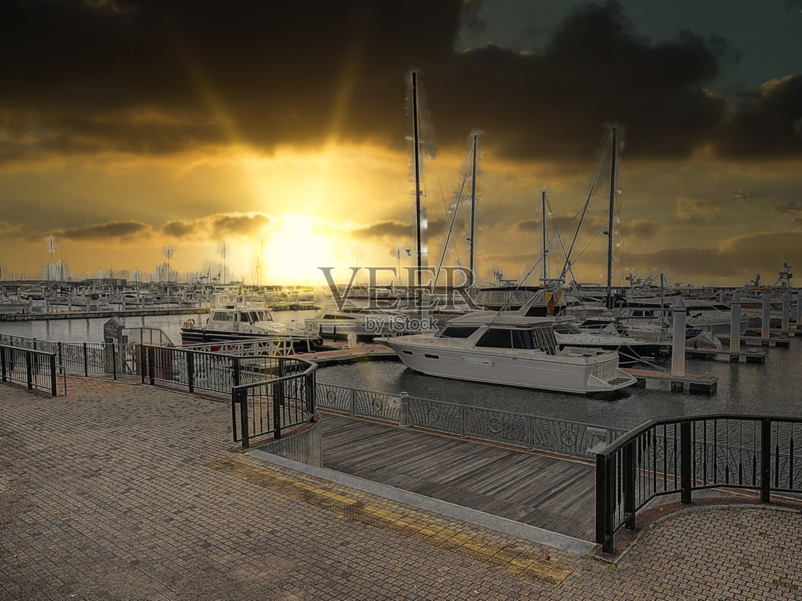 日本风景1307游艇港照片摄影图片