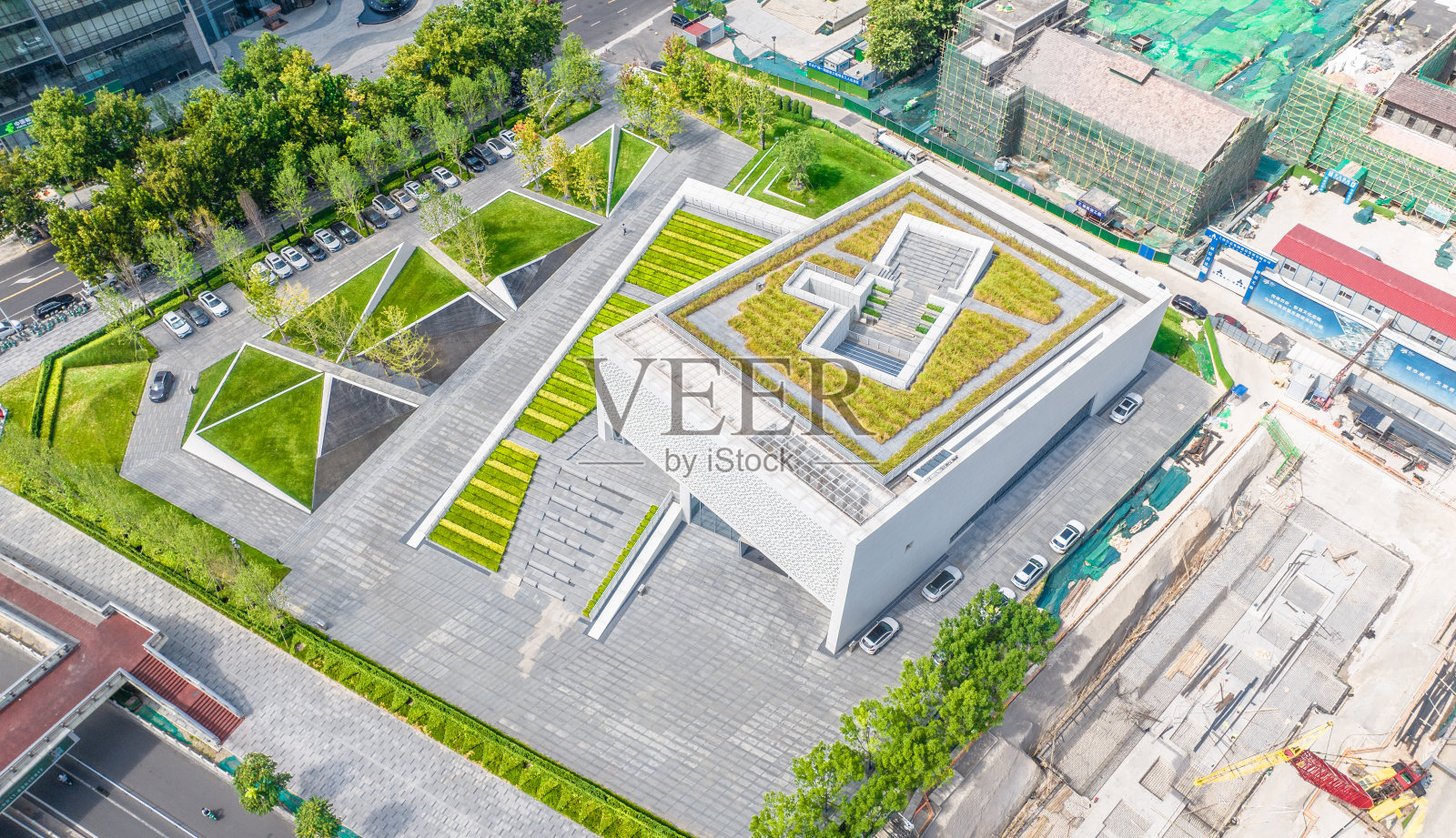 中国河北省石家庄市新华区中央商务区会展中心照片摄影图片