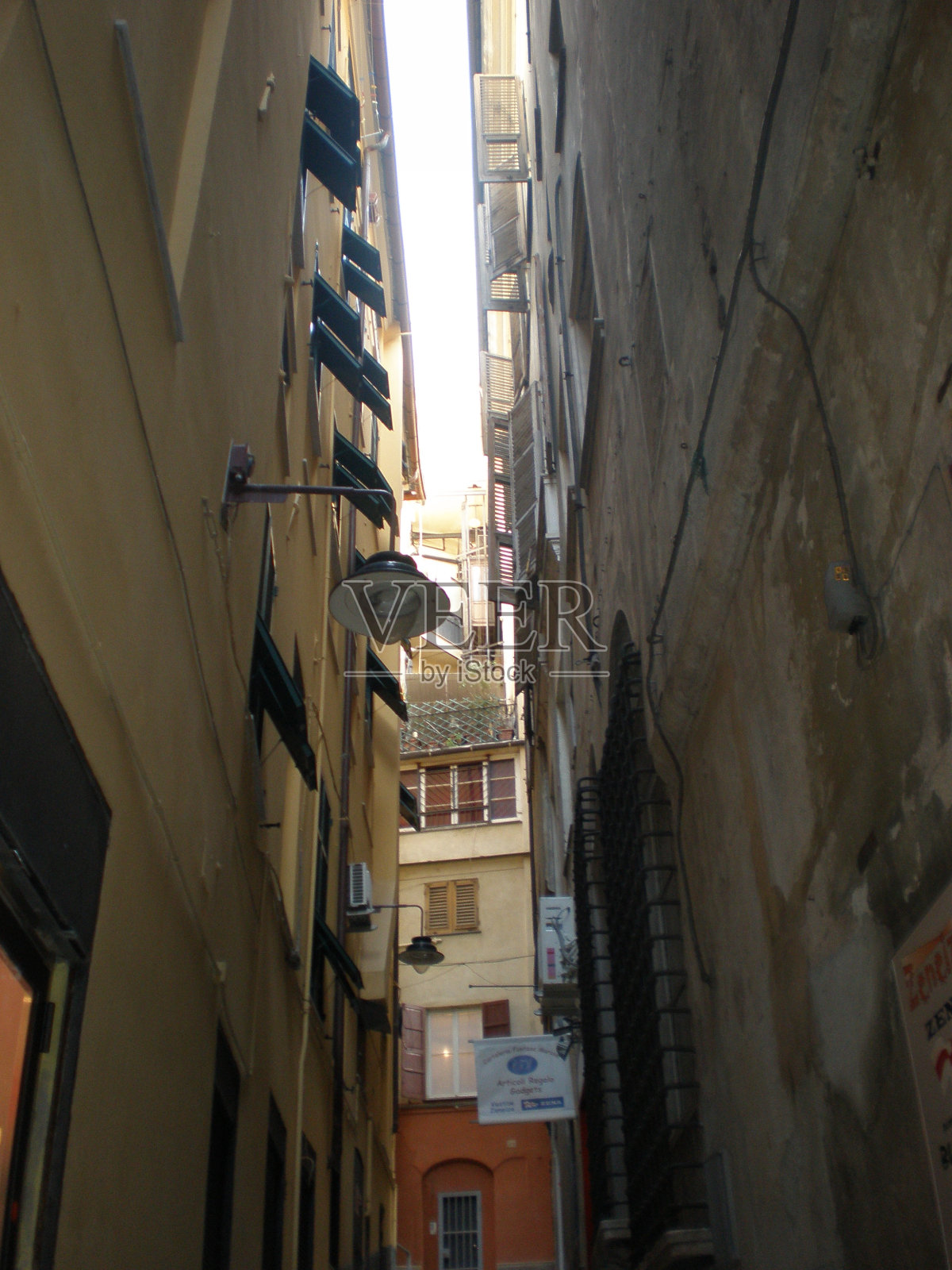 Genua的街道照片摄影图片