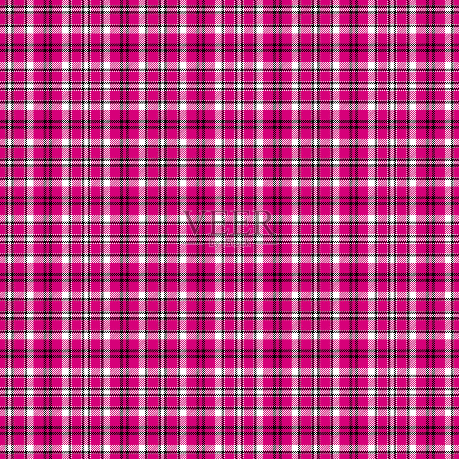 品红格子无缝模式插画图片素材