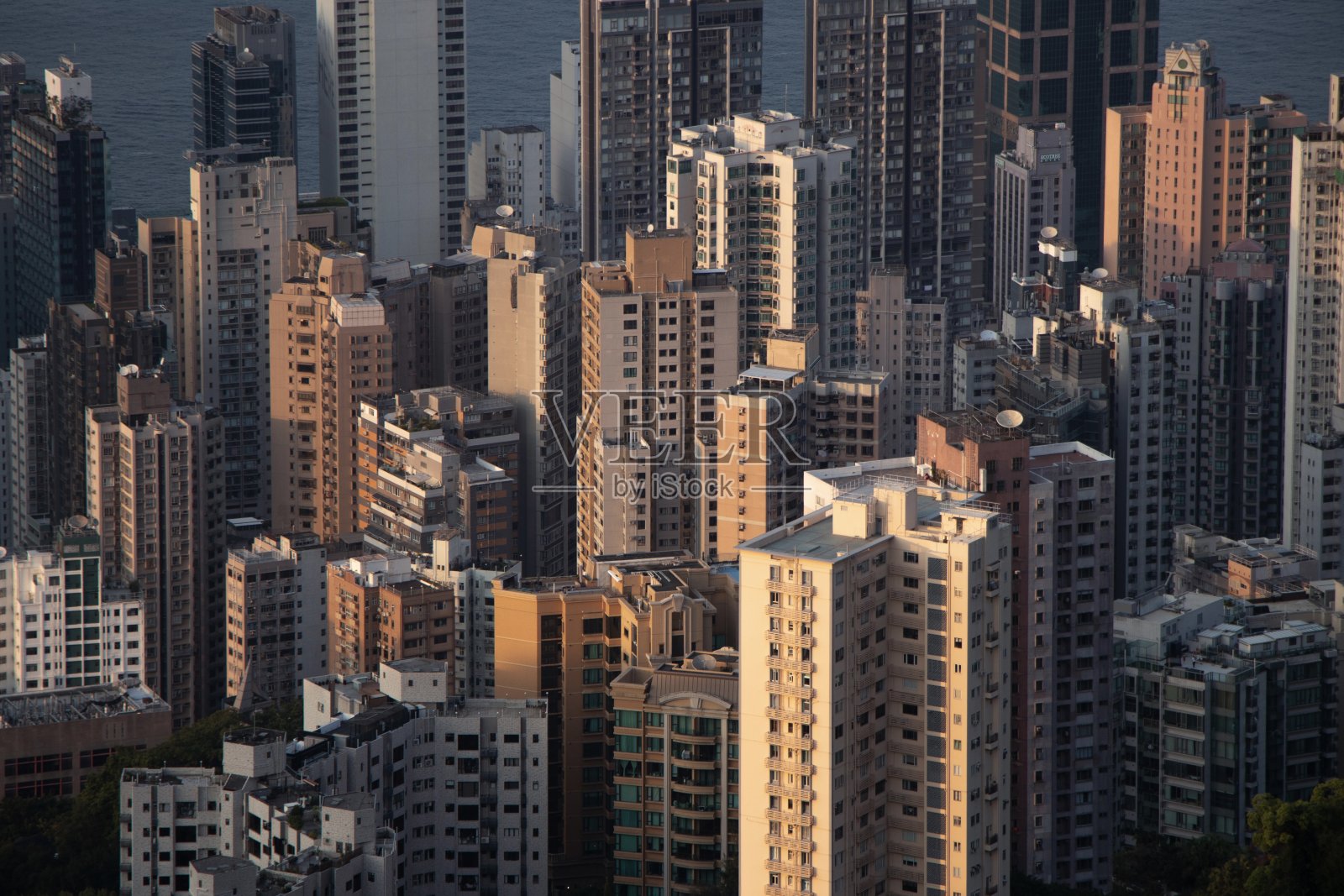 日落的城市照片摄影图片