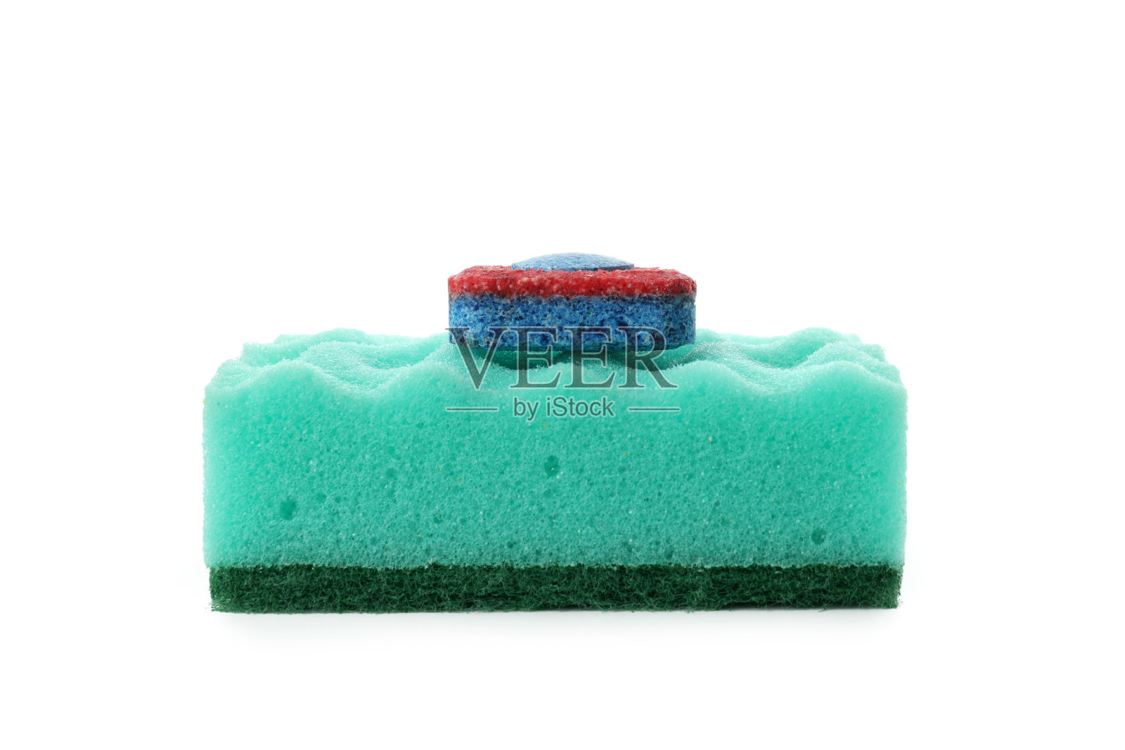 概念洗碗机洗涤剂配件孤立在白色背景照片摄影图片