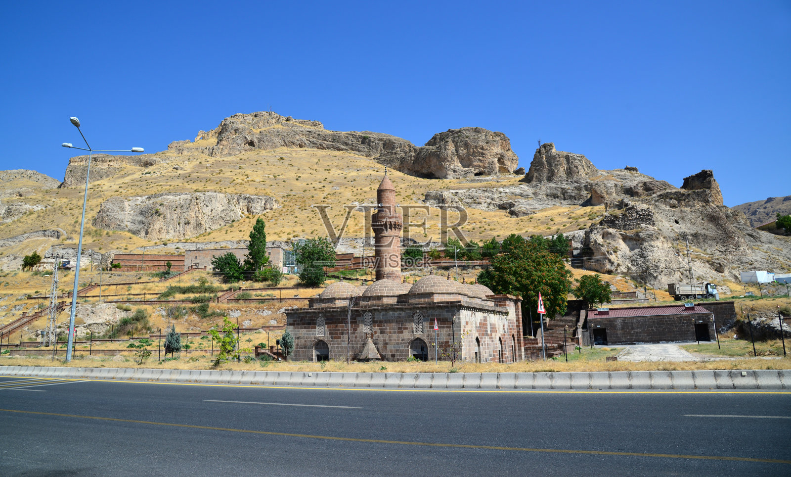 图格鲁尔贝清真寺照片摄影图片