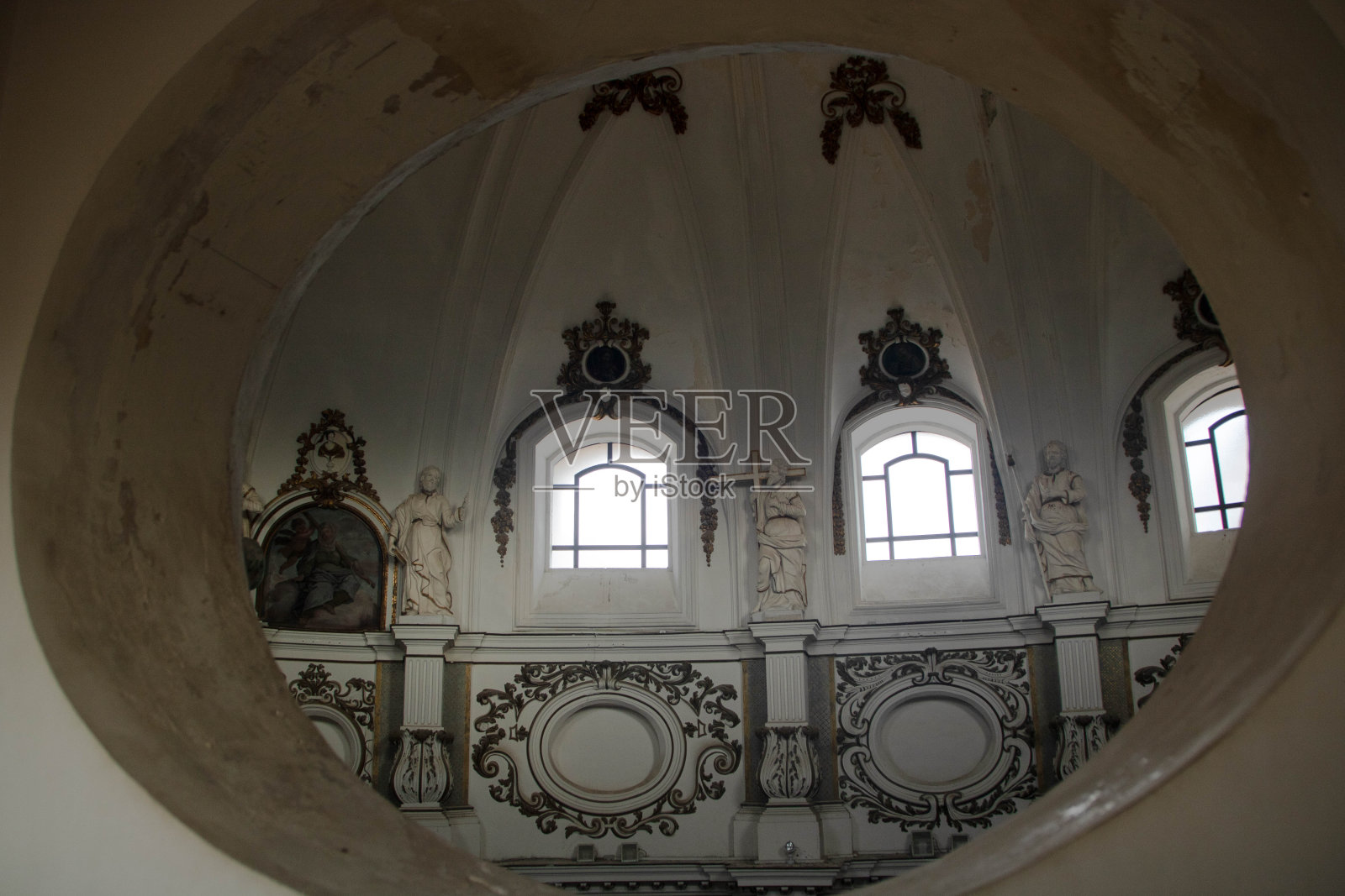 圣基亚拉教堂照片摄影图片