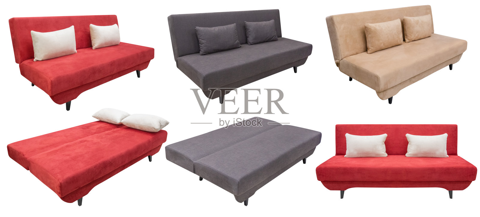 折叠沙发照片摄影图片