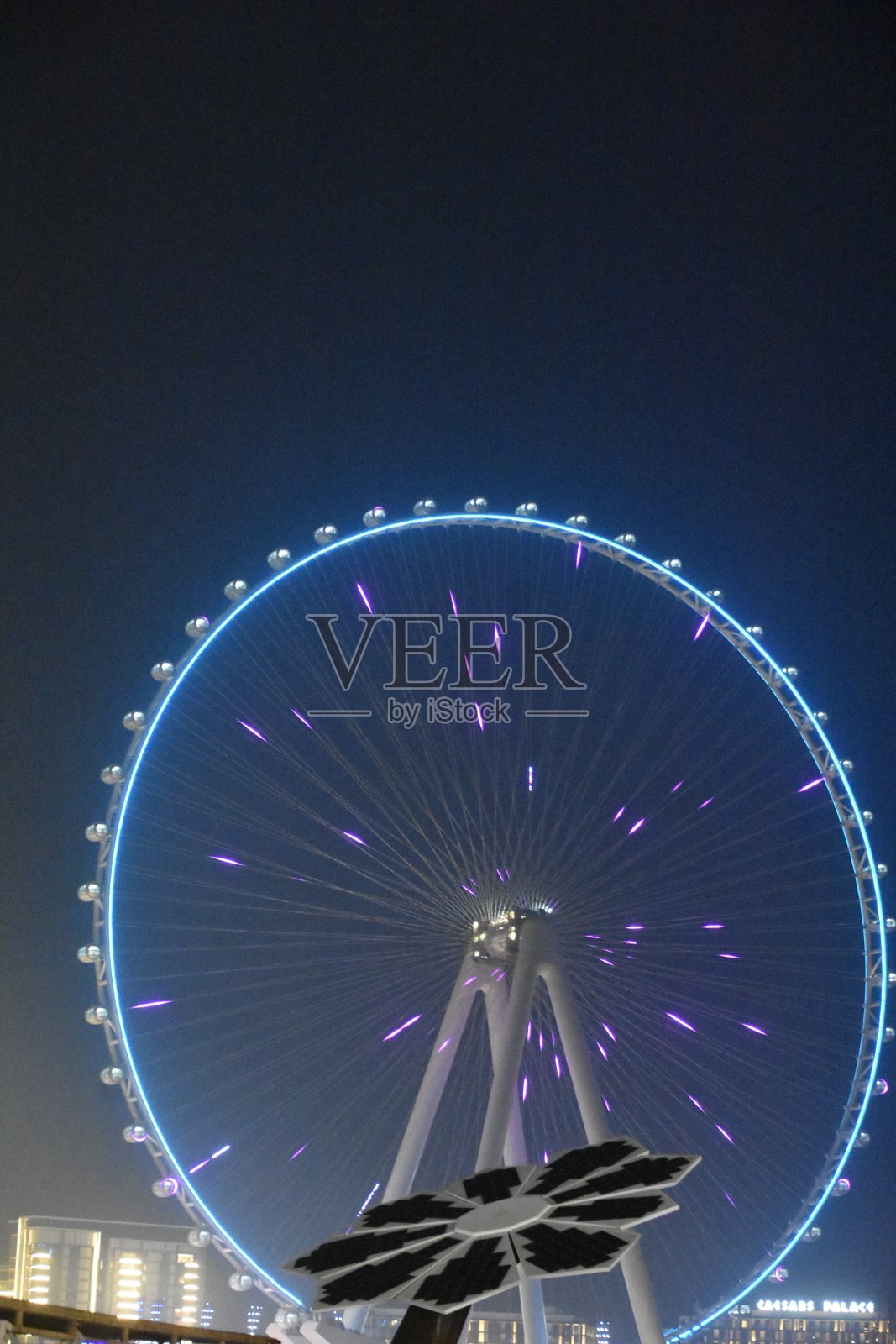 迪拜的摩天轮照片摄影图片