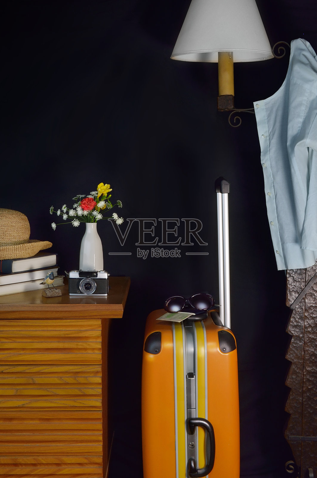 女性旅游形象照片摄影图片