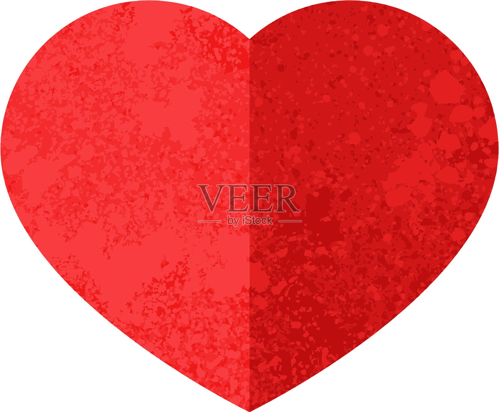 心脏符号图形矢量插图图标插画图片素材