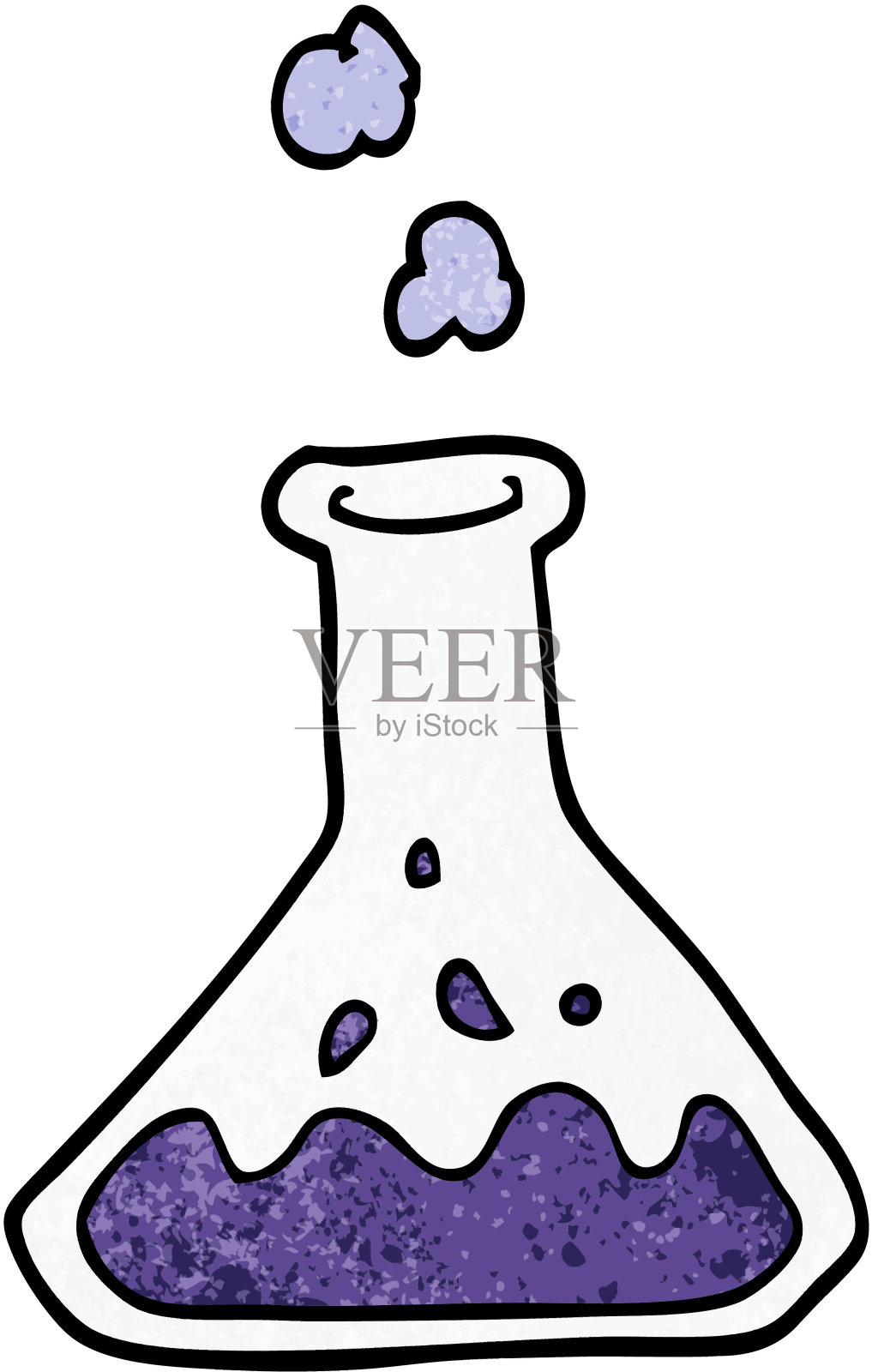 卡通涂鸦科学实验设计元素图片