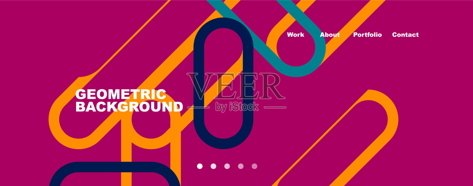 抽象线条创作背景插画图片素材